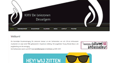 Desktop Screenshot of kmvdeleiezonen.be